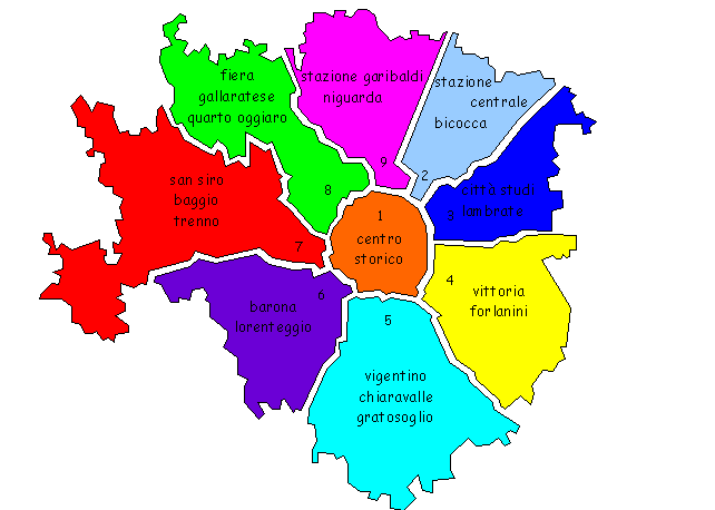 Quartieri Di Milano