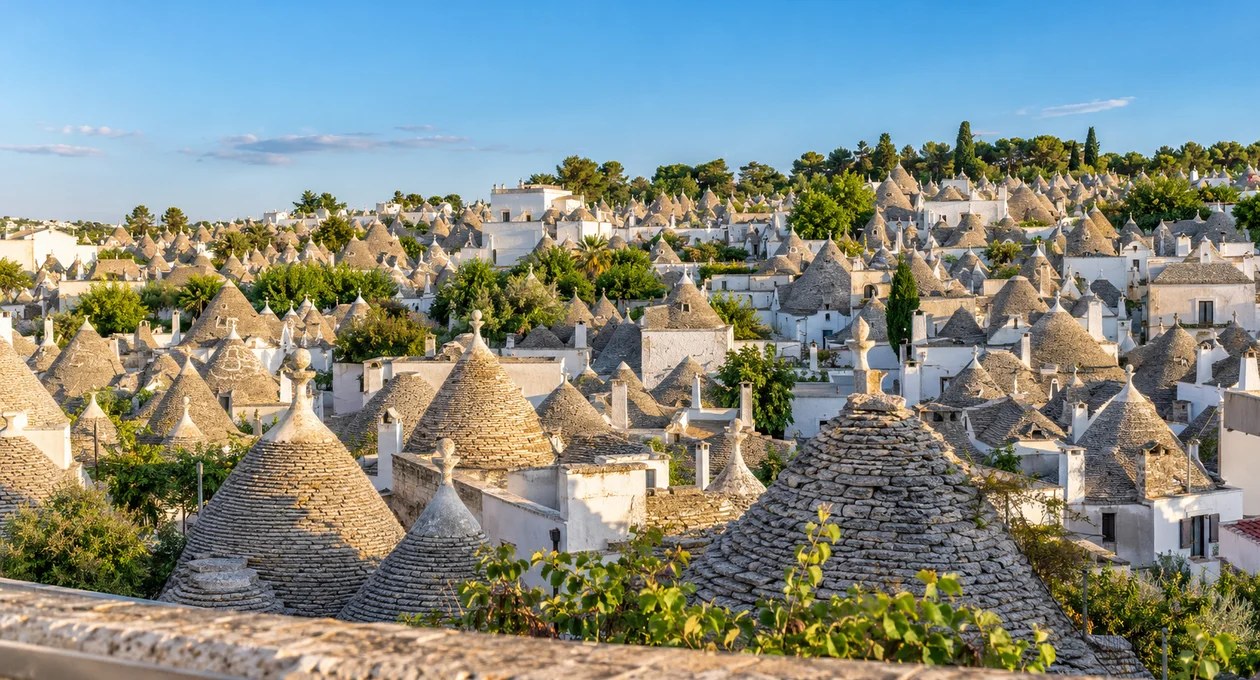 panorama dei trulli